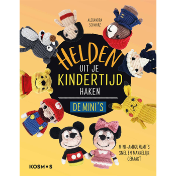 Helden uit je kindertijd haken de mini's (Hardback) bij Singel 344