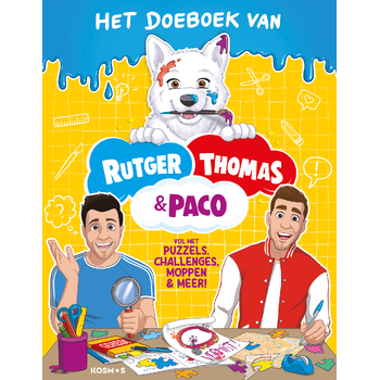 Het doeboek van Rutger, Thomas en Paco (Paperback) bij Singel 344