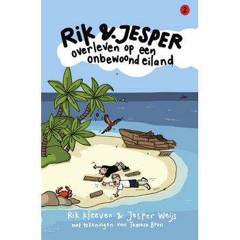 Rik en Jesper overleven op een onbewoond eiland (Hardback) bij Singel 344