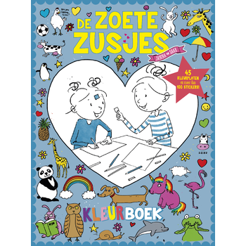 De Zoete Zusjes kleurboek (Paperback) bij Singel 344