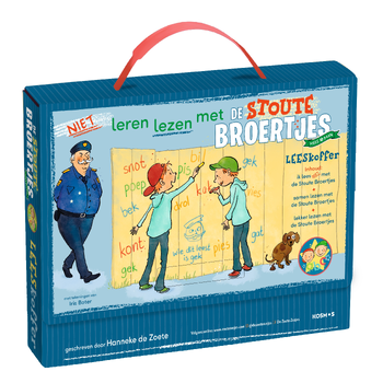 Leren lezen met de Stoute Broertjes leeskoffer (Hardback) bij Singel 344