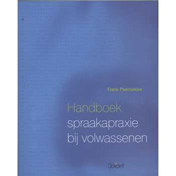 Handboek spraakapraxie bij volwassenen (Paperback) bij Singel 344