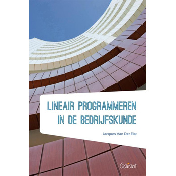 Lineair programmeren in de bedrijfskunde (Paperback) bij Singel 344