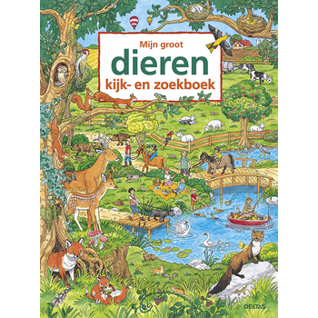 Mijn groot dieren kijk- en zoekboek (Board book) bij Singel 344