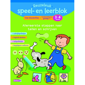 1ste kleuterklas; Voorbereiding op groep 1; 3-4 jaar (Paperback) bij Singel 344