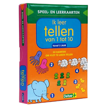 Speel- en leerkaarten - Ik leer tellen van 1 tot 10 (+3 j.) (Undefined) bij Singel 344