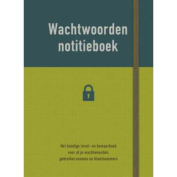 Wachtwoorden notitieboek (Hardback) bij Singel 344