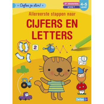 Allereerste stappen naar cijfers en letters (4-5 j.) (Paperback) bij Singel 344