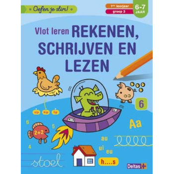 Vlot leren rekenen, schrijven en lezen (6-7 j.) (Paperback) bij Singel 344
