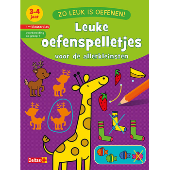 Leuke oefenspelletjes voor de allerkleinsten (3-4 j.) (Paperback) bij Singel 344