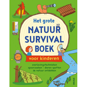 Het grote natuur survivalboek voor kinderen (Hardback) bij Singel 344