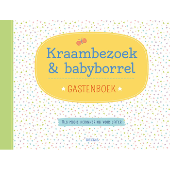 Kraambezoek & babyborrel - Gastenboek (Hardback) bij Singel 344