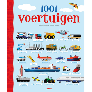 1001 voertuigen (Board book) bij Singel 344