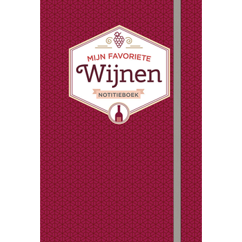 Notitieboek-Mijn favoriete wijnen (Hardback) bij Singel 344