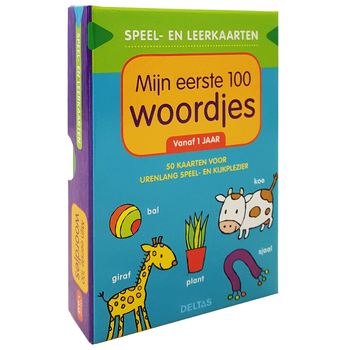 Speel- en leerkaarten - Mijn eerste 100 woordjes vanaf 1 jaar (Undefined) bij Singel 344