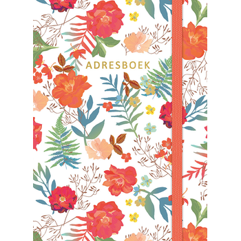 Adresboek (klein) - Flowers (Undefined) bij Singel 344