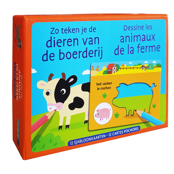 Zo teken je de dieren van de boerderij / Dessine les animaux de la ferme (Paperback) bij Singel 344