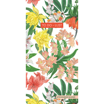 To do-lijst - Tropical Flowers (Undefined) bij Singel 344