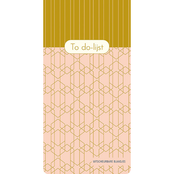 To do-lijst - Pink Patterns (Paperback) bij Singel 344