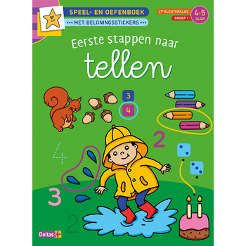Eerste stappen naar tellen 4-5 jaar (Paperback) bij Singel 344