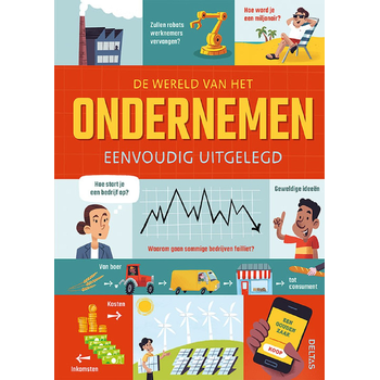 De wereld van het ondernemen eenvoudig uitgelegd (Hardback) bij Singel 344