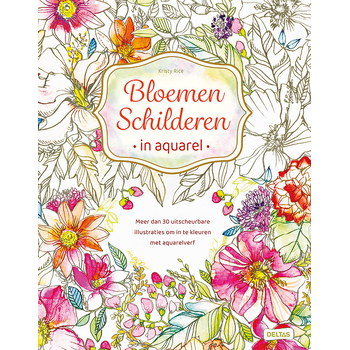 Bloemen schilderen in aquarel (Paperback) bij Singel 344