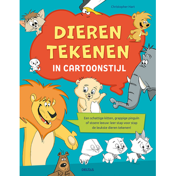 Dieren tekenen in cartoonstijl (Paperback) bij Singel 344