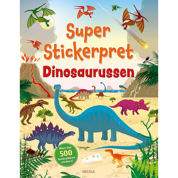 Super stickerpret - Dinosaurussen (Paperback) bij Singel 344