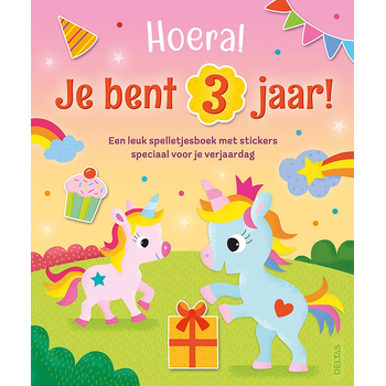 Hoera! Je bent 3 jaar! Eenhoorns (Paperback) bij Singel 344
