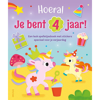 Hoera! Je bent 4 jaar! Eenhoorns (Paperback) bij Singel 344