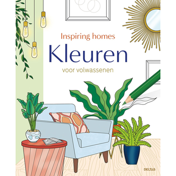 Inspiring Homes - Kleuren voor volwassenen (Paperback) bij Singel 344
