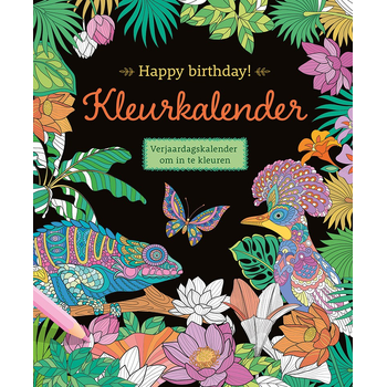 Happy birthday! Kleurkalender bij Singel 344