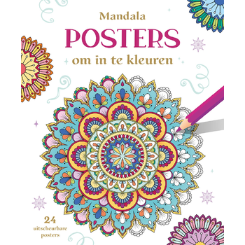Mandala posters om in te kleuren (Paperback) bij Singel 344