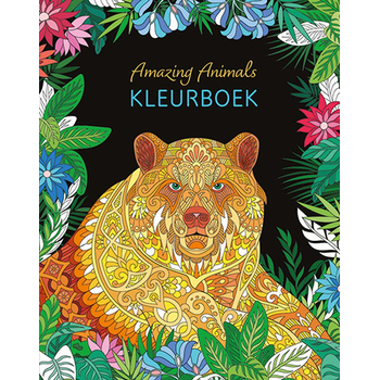Amazing animals kleurboek (Hardback) bij Singel 344
