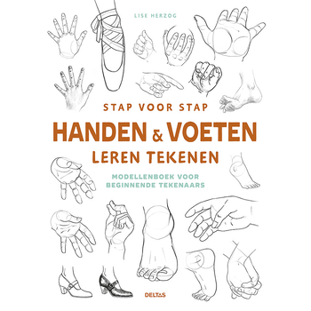Stap voor stap handen en voeten leren tekenen (Paperback) bij Singel 344