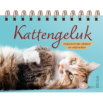 Kattengeluk - Tafelstaander (Spiral bound) bij Singel 344