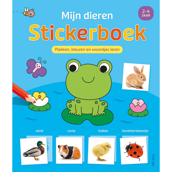 Mijn dieren stickerboek (Paperback) bij Singel 344