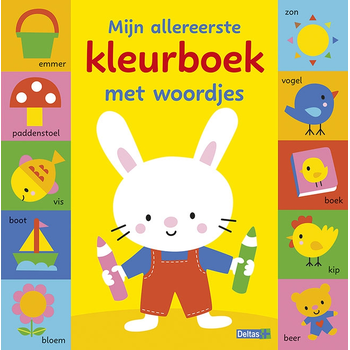 Mijn allereerste kleurboek met woordjes (Paperback) bij Singel 344