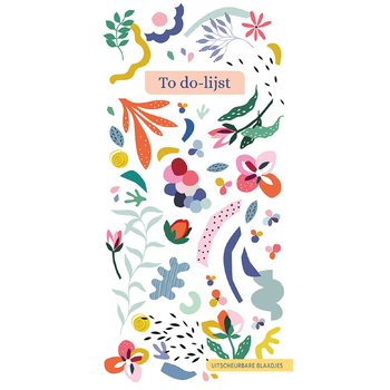 To do-lijst bij Singel 344
