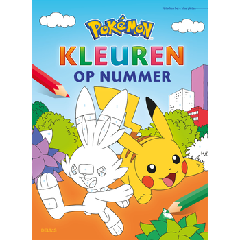 Pokémon Kleuren op nummer (Paperback) bij Singel 344