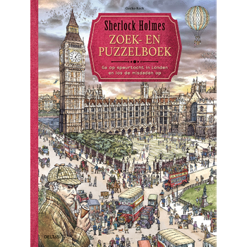 Sherlock Holmes zoek- en puzzelboek (Hardback) bij Singel 344