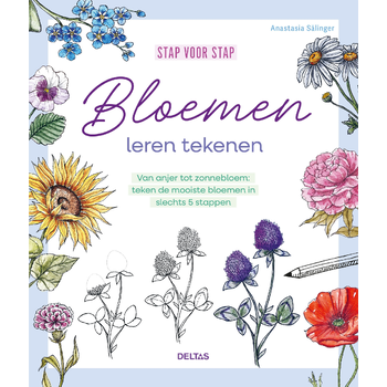 Stap voor stap bloemen leren tekenen (Paperback) bij Singel 344