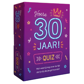 Quiz Hoera 30 jaar! bij Singel 344