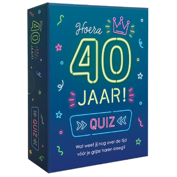 Quiz Hoera 40 jaar! bij Singel 344