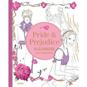 Pride & Prejudice Kleurboek voor volwassenen (Paperback) bij Singel 344