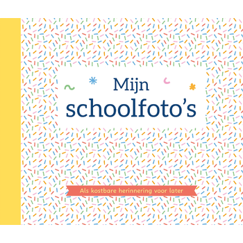 Mijn schoolfoto's Album (confetti) (Hardback) bij Singel 344