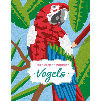 Vogels - Kleurplaten op nummer (Paperback) bij Singel 344