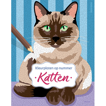Katten - Kleurplaten op nummer (Paperback) bij Singel 344