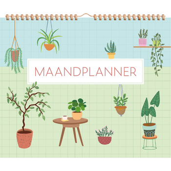 Maandplanner huisplanten bij Singel 344