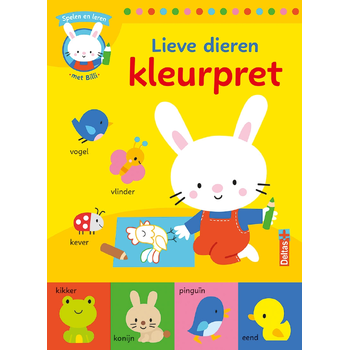 Lieve dieren kleurpret - Spelen en leren met Billi (Paperback) bij Singel 344